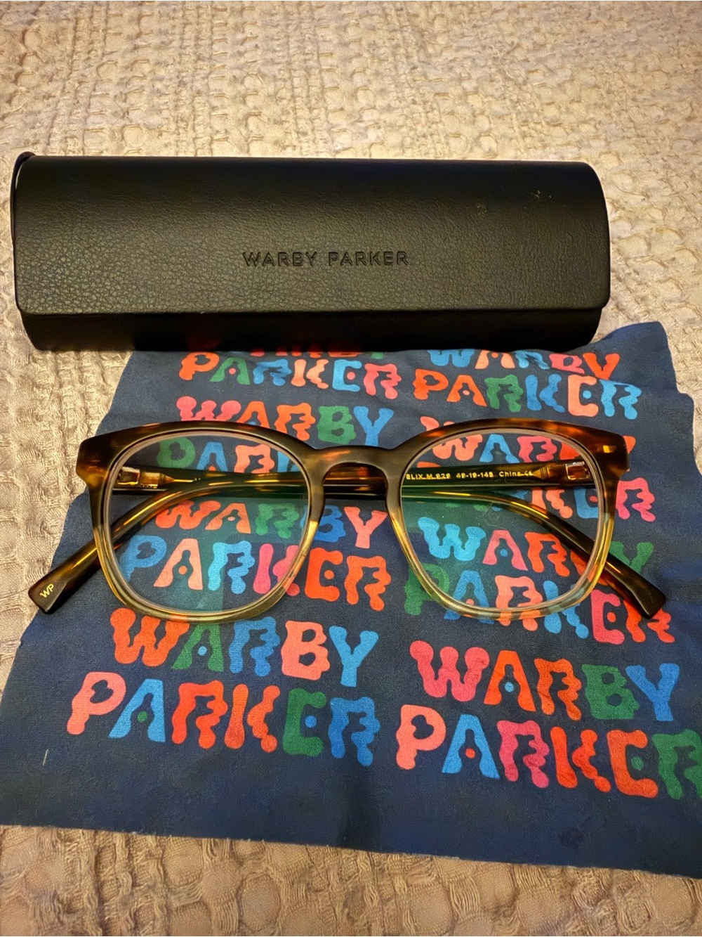 Warby Parker Men's Tortoiseshell/Brown Optical Glasses